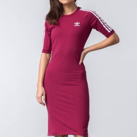 adidas Dresses & Skirts - Adidas 3 Stripe Dress